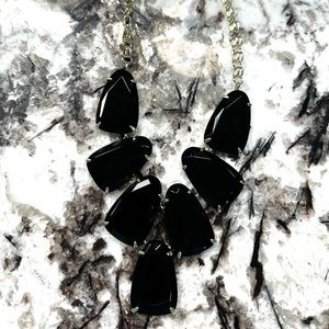 NWOT ✨ Kendra Scott Black Harlow Necklace